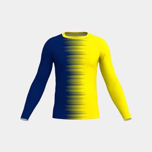 Camiseta de Compresión para Hombre, Conjunto Deportivo para Correr, Traje de Entrenamiento, Camiseta Larga de MMA y Pantalones para Gimnasio y Fitness - Product Image 3