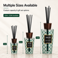 Diffuseur à bâtonnets AIKUN personnalisé à marque privée, parfum longue durée à libération stable, idéal pour les halls d'hôtel (vente en gros)