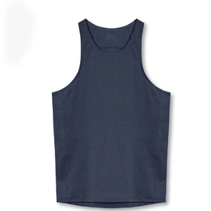 เสื้อกล้ามผู้ชายระบายอากาศได้ดีเสื้อกล้ามออกกำลังกายปรับแต่งได้ - Product Image 5
