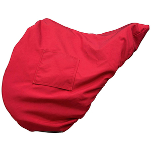 Housse de selle d'équitation personnalisable de qualité supérieure pour dressage et saut d'obstacles, en cuir/coton, respirante et à séchage rapide - Product Image 1