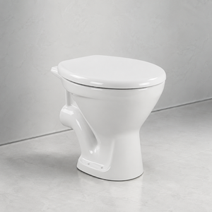 Inodoro de Dos Piezas Eon-S, Moderno, de Cerámica, con Sifón en P, Doble Descarga, Fácil de Limpiar, para Uso en Baños de Hospitales - Product Image 2