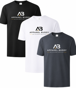 T-shirt décontracté pour homme AMY Brand, 100 % coton, manches courtes, uni, respirant, coupe classique, logo personnalisé brodé sur le devant, vente en gros - Product Image 1