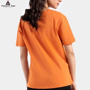 Camisetas de Algodón y Elastano para Mujer, Diseño Personalizado, Estilo Casual con Logotipo Impreso, Camisetas de Punto Lisas al por Mayor para Verano - Product Image 3