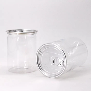 Venta al por mayor de frascos de plástico PET de 250 ml y 750 ml con tapa desprendible para alimentos y suplementos, frascos vacíos para refrigerios con tapas de aluminio de Vietnam. - Product Image 2