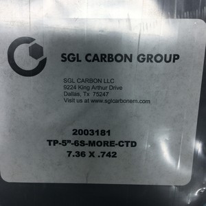 SGL CARBON 2003181 TP-5"-6S-MORE-CTD, 7.36 X .742 - Équipements et pièces semi-conductrices de renommée mondiale à la fois fiables et durables - Product Image 3