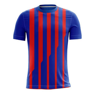 Camisetas de Fútbol Deportivas Sublimadas Personalizadas, Manga Corta, Ecológicas, de Secado Rápido, 100% Poliéster, Unisex para Adultos - Product Image 1