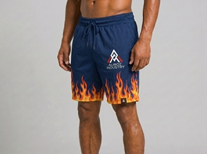 Pantalones cortos de hombre 100% algodón, suaves, transpirables, ligeros, informales, para el verano, para el gimnasio y uso diario. - Product Image 2