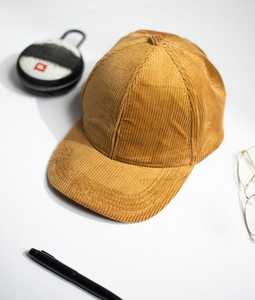 Gorra de Béisbol Unisex de Pana, 6 Paneles, Color Sólido, Estilo Casual para Primavera/Verano, para Adultos - Product Image 3