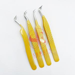 แหนบดัดขนตาโค้งมืออาชีพ โซโมฟี่ เอ็นเตอร์ไพรส์ ผลิตจากสแตนเลส สีเงิน ยอดนิยมของลูกค้า มุม 75/90 องศา - Product Image 1