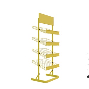 Adong siêu thị kim loại kệ cửa hàng hiển thị Kệ Gondola siêu thị cửa hàng tiện lợi hiển thị đứng tùy chỉnh - Product Image 1