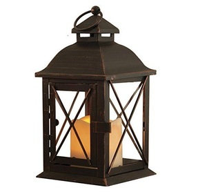 Lanterne en métal et verre portable de qualité supérieure, finition noir mat, écologique, pour hôtels et restaurants (vente en gros) - Product Image 5