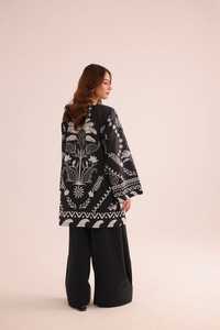 Ensemble de robe en coton imprimé, vêtements indiens et pakistanais, collection d'été, doux et respirant, tenue pour femmes en 3 pièces, à porter au quotidien - Product Image 6