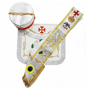 Écharpe de Cérémonie Premium Brodé pour Rite Écossais et Diplôme Maçonnique, pour Adultes et Remise de Diplôme Scolaire - Product Image 6