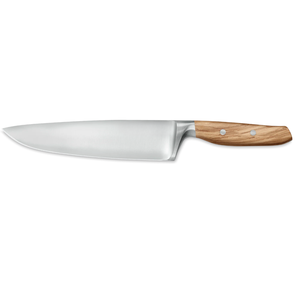 Couteaux de chef professionnels avec lame en acier inoxydable, manche ergonomique en bois, pour couper, trancher, hacher et cuisiner - Product Image 1