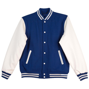 High Quality Custom Wool Hooded <b>Thick</b> Waterproof Body Sleeves Unisex Baseball Varsity <b>Winter</b> Bomber Letterman Jacket <b>Coat</b> - Product Image 4