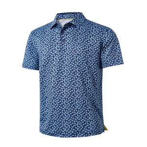 Nuevas Camisetas de Golf de Alta Calidad con Flores, Tejidas, Impresas en 3D, Transpirables, de Secado Rápido, de Poliéster para Hombre, con Bordado Personalizado L - Product Image 3