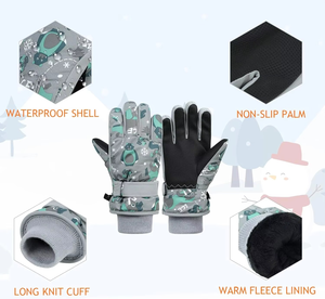 Guantes de Pantalla Táctil para Esquí al Aire Libre en Otoño e Invierno, Resistentes al Viento, Impermeables y Cálidos - Product Image 6