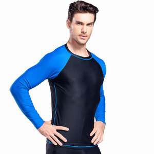 Men <b>Compression</b> Fitness Training T-<b>Shirt</b> Slim Fit Long Sleeve Breathable Quick Dry <b>Black</b> Running Gym T-<b>Shirts</b> - Product Image 2