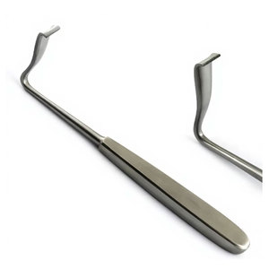 Écarteur dentaire Henry Rake 17 cm, manuel, pour dents de sagesse inférieures, instrument chirurgical en acier inoxydable allemand, poignée ergonomique, usage buccal - Product Image 1