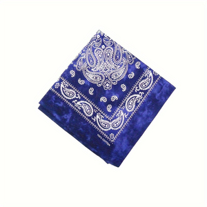 Bandana en soie personnalisée à prix abordable, de haute qualité, avec logo imprimé, écharpe ethnique unisexe pour événements en plein air - Product Image 3