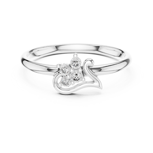 <b>Solitaire</b> Engagement <b>Ring</b> 925 Sterling <b>Silver</b> Platinum pure gold jewelry lab grown diamond engagement <b>ring</b> - Product Image 1