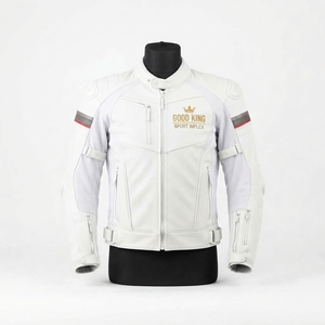 Wholesale Riding Motorbike Leather Motorcycle Jacket Clothing Mens Waterproof Racing <b>Motor</b> <b>Bike</b> Leather Jackets - Product Image 2