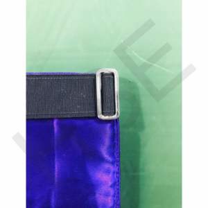 Delantal Masónico de Maestro Masón con Ribete Morado, Escuadra y Compás, Símbolo G, Delantal de Regalia Masónica - Product Image 2