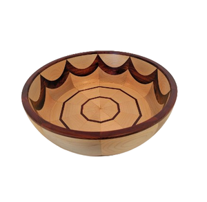 Cuencos Redondos de Madera de Acacia para Ensaladas y Chocolate, Venta al por Mayor, Logotipo Personalizado, Cuencos de Madera Maciza de Acacia de Grano Entero para Alimentos y Frutas - Product Image 5