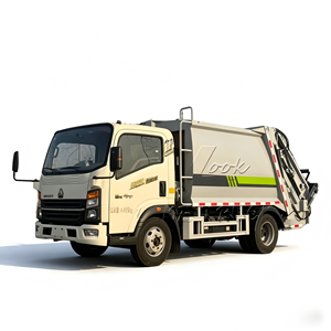 รถบรรทุกขยะ SINOTRUK HOWO 4x2 แบบอัดอัตโนมัติ ระบบไฮดรอลิก บรรทุกด้านหลัง รถบดอัดขยะ - Product Image 3