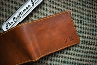 Dompet Koin Multifungsi Kulit Asli Vintage Pria Baru dari Pabrik, Tahan Air, Bukaan Terbuka, Dapat Dikustomisasi LW-0228