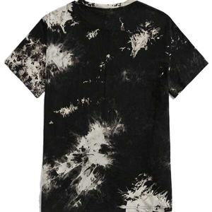 เสื้อยืดฮิปฮอปย้อมสีไทไดสำหรับฤดูร้อน ขายส่ง ผ้าฝ้าย 100% สไตล์ลำลองสำหรับผู้ชาย เสื้อยืดผู้ชายราคาขายส่ง - Product Image 1