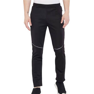 Pantalon noir décontracté pour homme, livraison directe usine 2026, fabricant de vêtements OEM, séchage rapide - Product Image 1