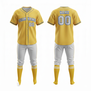 Uniforme de Béisbol Personalizado al por Mayor con Pantalones, Ropa Deportiva Sublimada para Equipos - Product Image 3