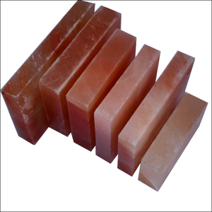 Briques de sel de l'Himalaya 8x4x2 pour l'approvisionnement en gros, dalles de sel rose naturel pour la construction, certifiées ISO - Product Image 2