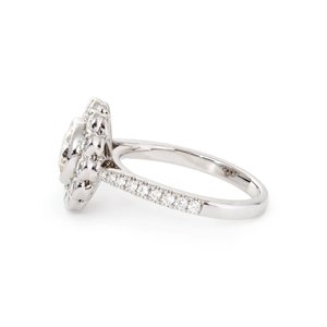 <b>Adjustable</b> 925 Sterling Silver Gold Lab Grown Diamond <b>Ring</b> Elegant Timeless Statement Jewelry Brilliant Stone Setting - Product Image 4