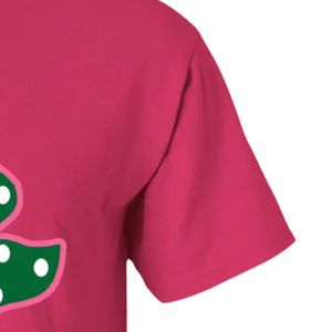 Custom Hot Pink <b>Women</b> <b>T</b> <b>Shirt</b> with <b>Christmas</b> Tree Graphic Short Sleeve Crew Neck Casual Holiday Tee Fashion Top Seasonal - Product Image 5