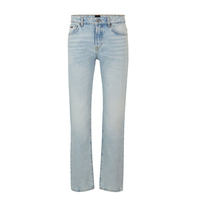 Jean en denim pour homme coupe skinny à braguette boutonnée, haute qualité, design personnalisé OEM, respirant, jean délavé pour homme, prix abordable – Grande Vente
