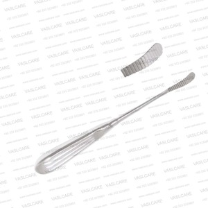 Râpe de sculpture nasale Aufricht 8″ (20cm) à mâchoires incurvées dentelées pour coupes verticales, pour rhinoplastie et sculpture naso-frontale - Product Image 5