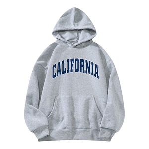 Custom Oversized Zipper-Up Pullover Hoodie Men Heavyweight 360g Fleece Eco-Friendly Cotton Blank Streetwear Hoodie Adults - Product Image 1