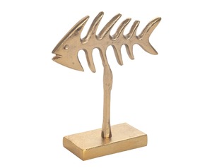 Aluminum Skeleton Sculpture Handmade Modern Tabletop Decor Artistic Animal <b>Figure</b> for Housewarming and Birthday Eco-Friendly - Product Image 5