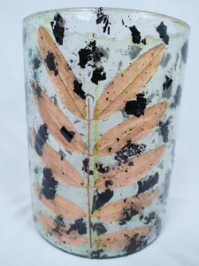 Jars à bougies cylindriques en verre de luxe vides et anciens avec couvercle en bois, fabrication artisanale sur mesure, fournitures pour la fabrication de bougies pour Noël et Pâques - Product Image 4