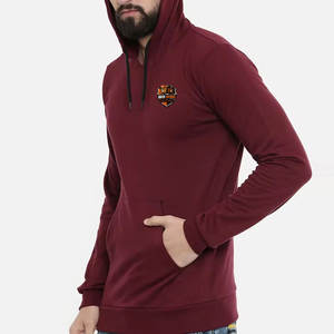 Sweat-shirts de sport pour homme, hiver, couleur unie, tissu à séchage rapide, écologique, respirant, léger, parfaits pour l'entraînement - Product Image 3