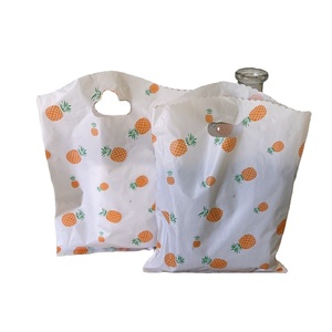 Wholesale HDPE Wave Top Plastic Shopping <b>Bags</b> With Customized Logo Nice Design for <b>Small</b> Businesses Vietnam Supplier - Product Image 1