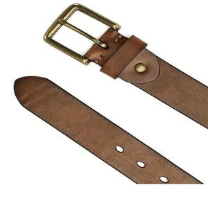 Cinturón de Cuero Genuino de Grano Completo para Hombre, Moderno, con Grabado, Estilo Casual de Negocios, Hebilla de Aleación Ajustable, Diseño Exclusivo - Product Image 2