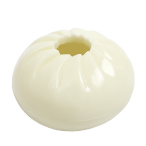 เครื่องจ่ายอาหารสัตว์เลี้ยง Little White Baozi แบบกดและหมุนได้ ป้องกันการรั่วไหลของอาหาร สำหรับฝึกสุนัขและปรับพฤติกรรม - Product Image 2