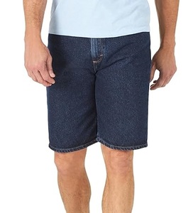 <b>Mens</b> <b>Stretch</b> Denim Shorts Dark Washed Casual Gym Outdoor Workout Wear Breathable Jean Shorts Comfortable Denim Short - Product Image 5