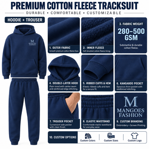 Chándal Unisex de Verano Mangoes Fashion con Capucha, Estampado Informal, de Forro Polar Ecológico, 100% Algodón, Cierre con Cordón, Bolsillos Laterales - Product Image 6