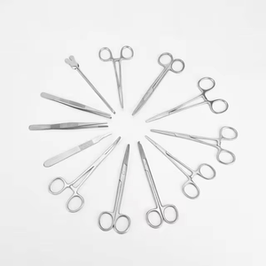 ชุดเครื่องมือผ่าตัดแบบธรรมดา REGENSIS SURGICAL RS-DS-03 13 ชิ้น ทำจากเหล็กกล้าไร้สนิมเกรดทางการแพทย์ สำหรับการผ่าตัดเล็กน้อย - Product Image 1