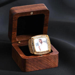 Moissanite Diamond Custom Photo Ring Personalized Picture Signet Ring Iced Out <b>Memorial</b> Portrait Ring Hip Hop Gold ring - Product Image 1