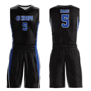 Maillot de basket respirant grande taille au design unique, impression numérique par sublimation intégrale, service OEM, uniforme de basket - Product Image 2